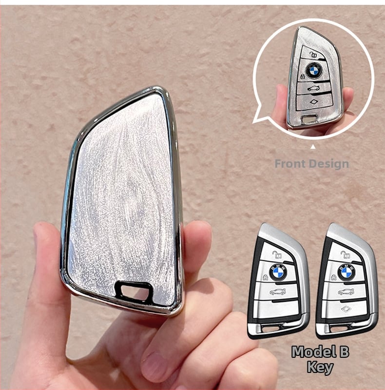 TPU potpuno kućište ključa BMW 3. serije, kopča, japansko-korejski stil, prilagodljivo