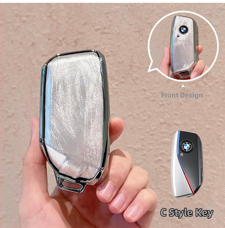 TPU potpuno kućište ključa BMW 3. serije, kopča, japansko-korejski stil, prilagodljivo
