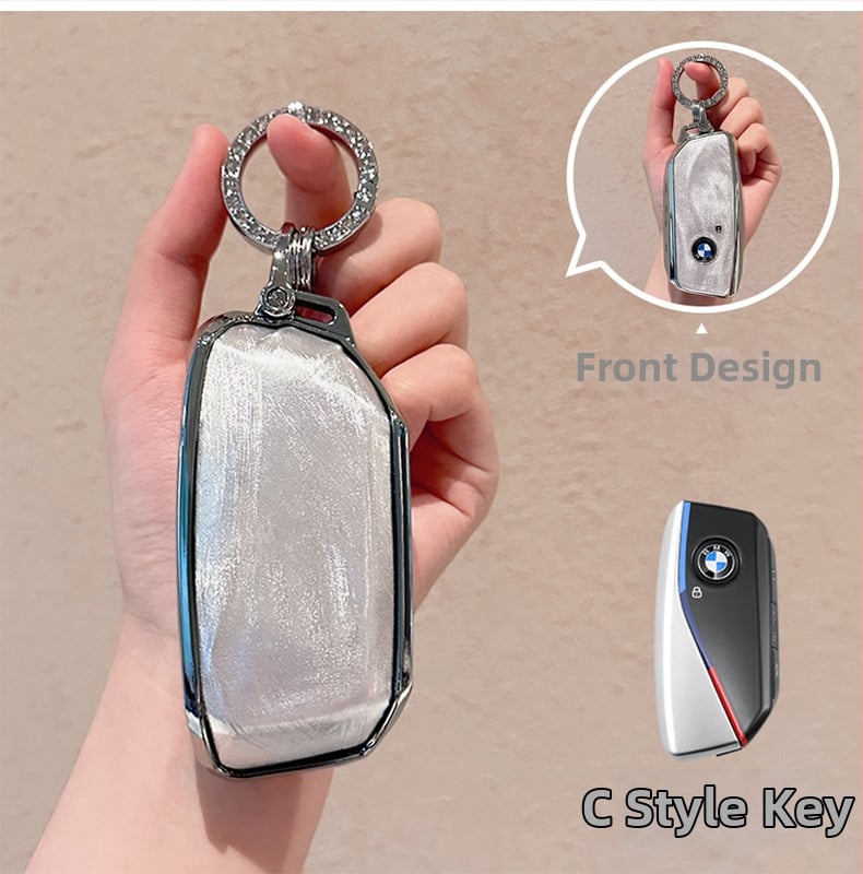 TPU potpuno kućište ključa BMW 3. serije, kopča, japansko-korejski stil, prilagodljivo