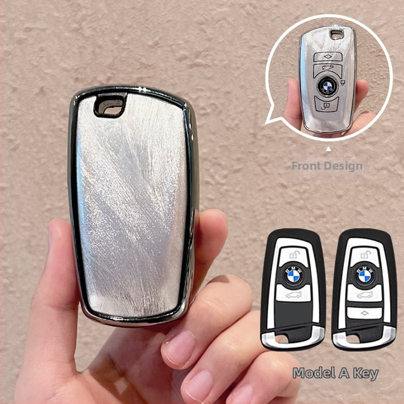 TPU potpuno kućište ključa BMW 3. serije, kopča, japansko-korejski stil, prilagodljivo