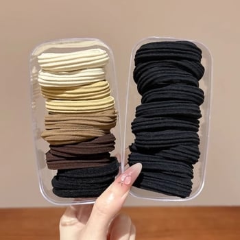 Gumica za kosu od tkanine, ručna izrada, korejski stil, visoka elastičnost (proljeće 2025 izdanje)