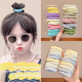 Gumica za kosu od tkanine, ručna izrada, korejski stil, visoka elastičnost (proljeće 2025 izdanje)