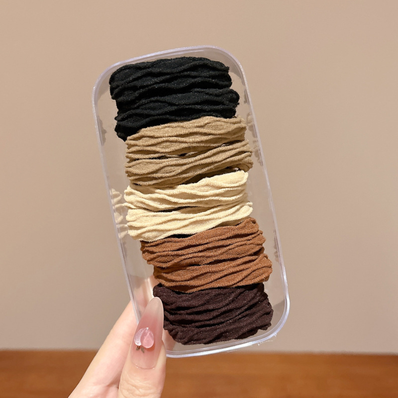 Gumica za kosu od tkanine, ručna izrada, korejski stil, visoka elastičnost (proljeće 2025 izdanje)