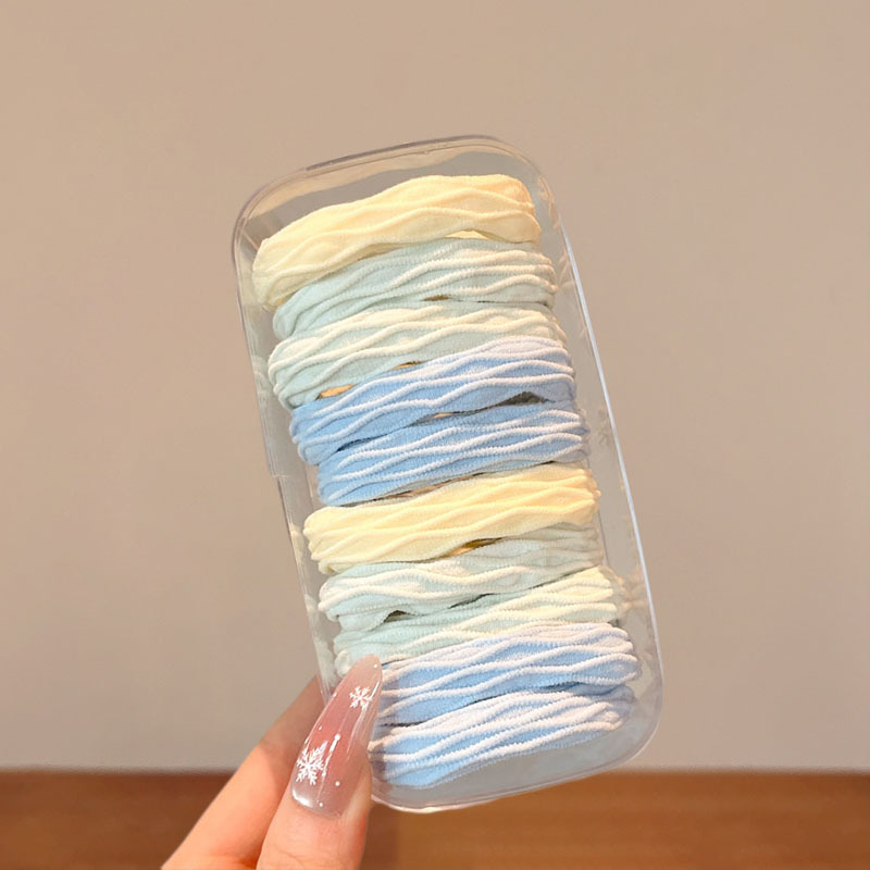 Gumica za kosu od tkanine, ručna izrada, korejski stil, visoka elastičnost (proljeće 2025 izdanje)