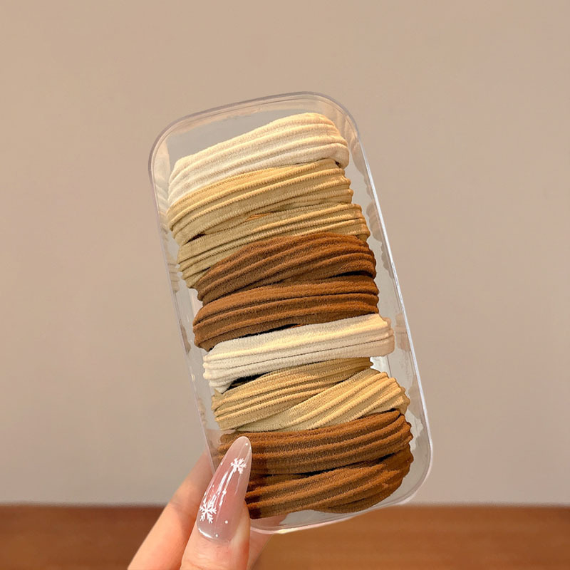 Gumica za kosu od tkanine, ručna izrada, korejski stil, visoka elastičnost (proljeće 2025 izdanje)