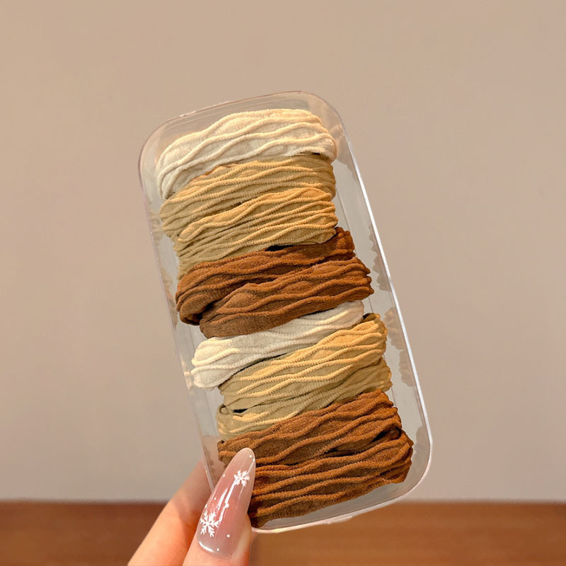 Gumica za kosu od tkanine, ručna izrada, korejski stil, visoka elastičnost (proljeće 2025 izdanje)