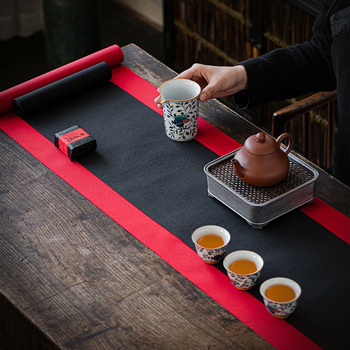 Covoraș pentru ceremonii de ceai chineze, material Oxford impermeabil, poliester | Stil nou chinezesc | Personalizabil | Brand Peryitang