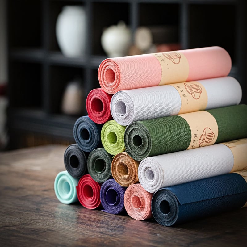 Covoraș pentru ceremonii de ceai chineze, material Oxford impermeabil, poliester | Stil nou chinezesc | Personalizabil | Brand Peryitang