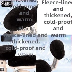 Žieminis sėdynės uždangalas elektriniam dviračiui, medvilnės medžiaga, be užpildo, be logotipo