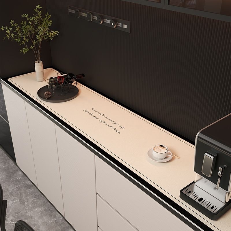 Podloga za stol, stil Xiao Xiang Feng, PVC, pravokutna, vodootporna, protuklizna, zaštita od opeklina i toplinska izolacija