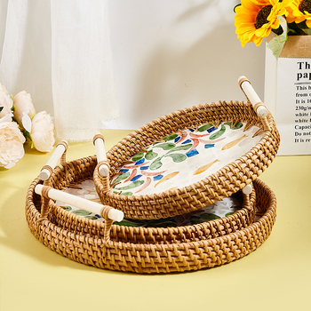 Sietiņveidīga augļu plate, materiāls: cits, vienkāršs stils, viegls luksusa retro stils, vasaras izdevums 2021