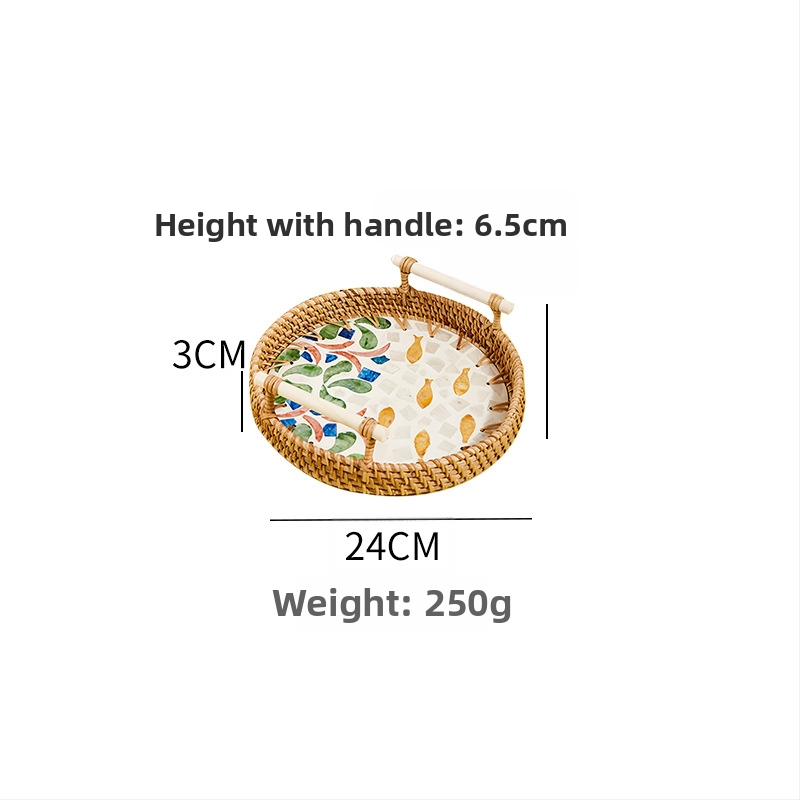 Sietiņveidīga augļu plate, materiāls: cits, vienkāršs stils, viegls luksusa retro stils, vasaras izdevums 2021