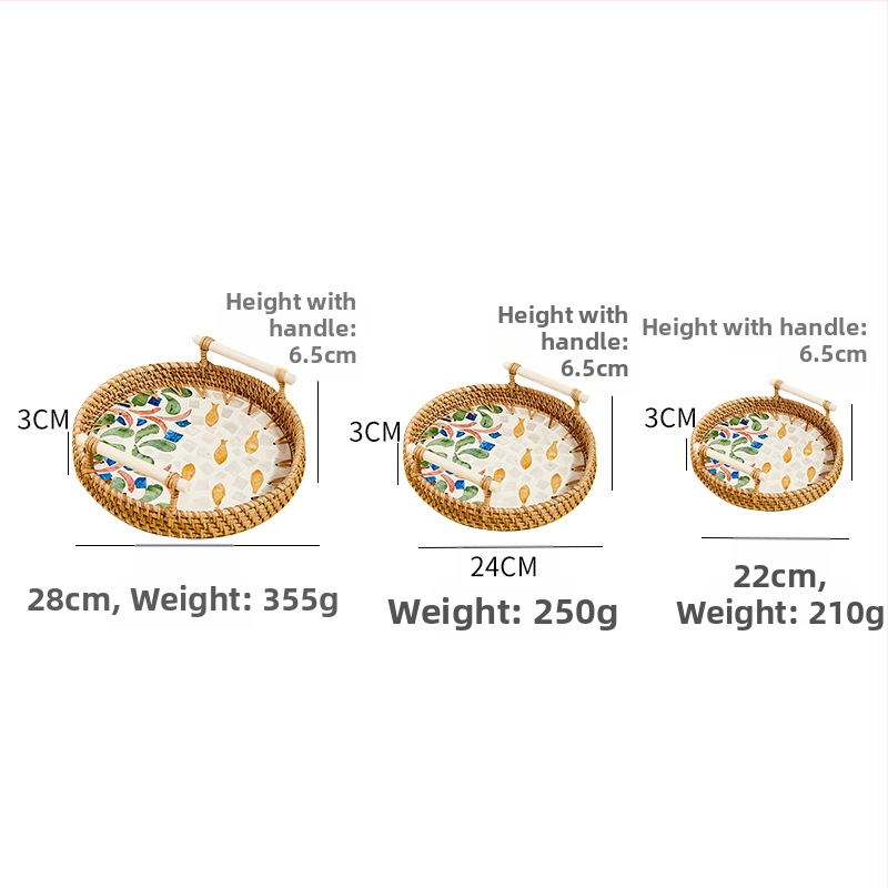 Sietiņveidīga augļu plate, materiāls: cits, vienkāršs stils, viegls luksusa retro stils, vasaras izdevums 2021