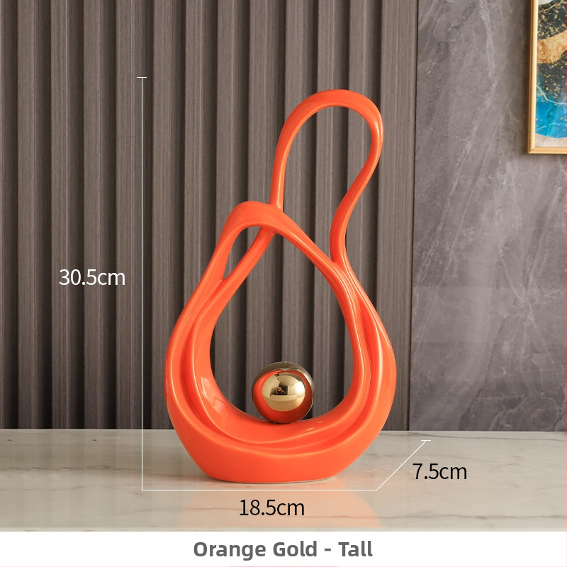 Porcelāna ģeometriska dekorācija dzīvojamajai istabai un koridoram, mūsdienīgs minimālisma stils, zīmols Elegant Four Seasons, piemērots dāvanai