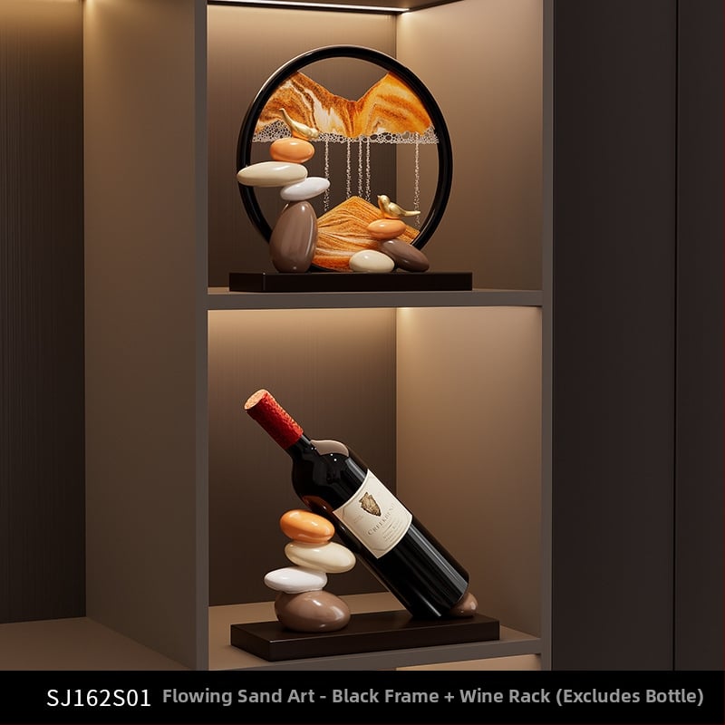 Szerencsét hozó homokművészeti dekor, gyanta, egyszerű és modern stílus, Lion family márka, születésnap ajándék