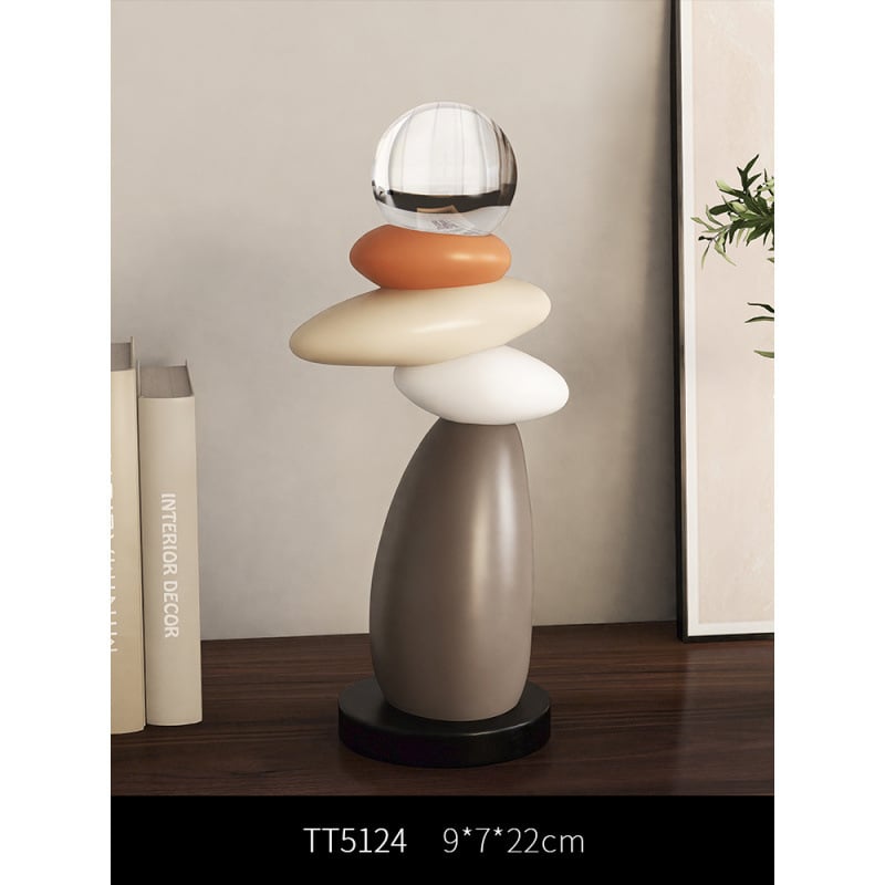 Szerencsét hozó homokművészeti dekor, gyanta, egyszerű és modern stílus, Lion family márka, születésnap ajándék