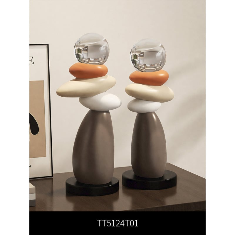 Szerencsét hozó homokművészeti dekor, gyanta, egyszerű és modern stílus, Lion family márka, születésnap ajándék