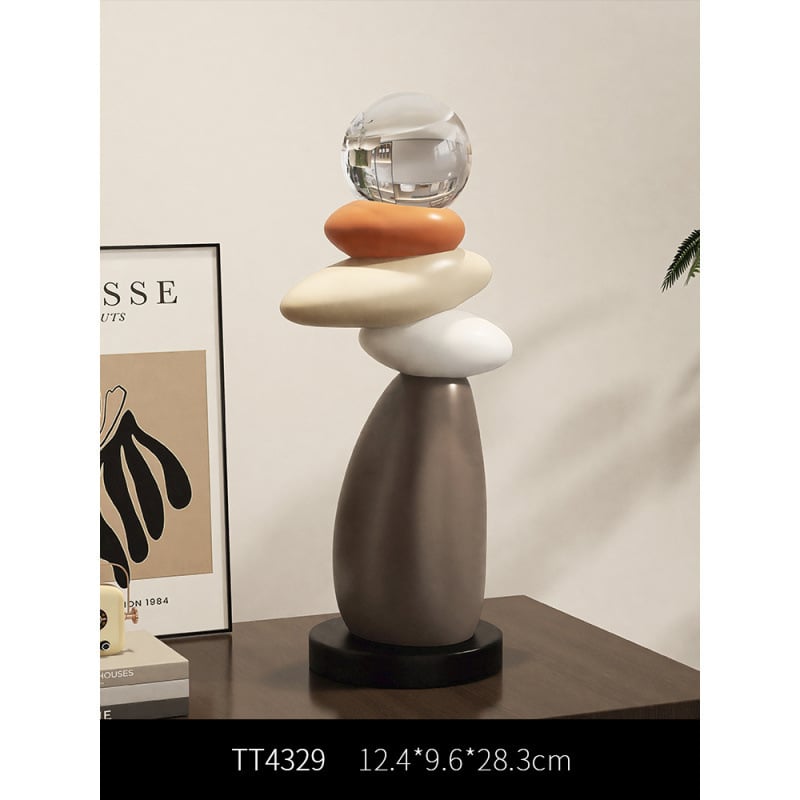 Szerencsét hozó homokművészeti dekor, gyanta, egyszerű és modern stílus, Lion family márka, születésnap ajándék