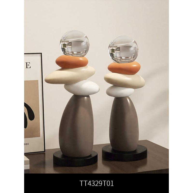 Szerencsét hozó homokművészeti dekor, gyanta, egyszerű és modern stílus, Lion family márka, születésnap ajándék