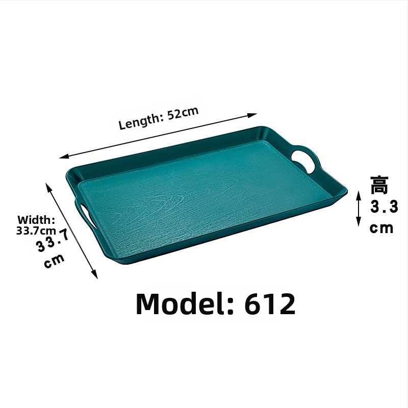 Japāņu stila trauks ar koka rakstu, taisnstūra plastmasas trauks, aizsardzība pret apdegumiem, logotipa drukāšana pieejama