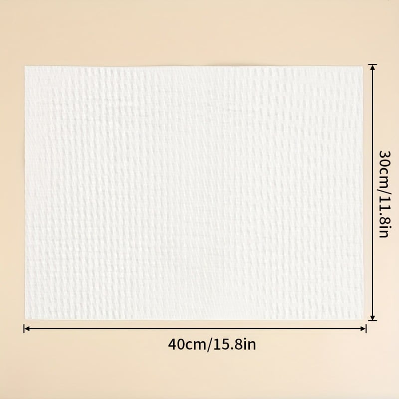 Krustšuvju komplekts uz plastmasas loksnē 18ct, DIY adījums paliktņiem un makiem