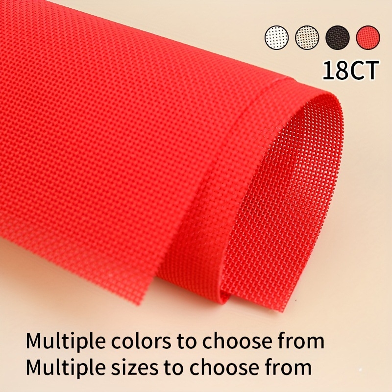 Krustšuvju komplekts uz plastmasas loksnē 18ct, DIY adījums paliktņiem un makiem