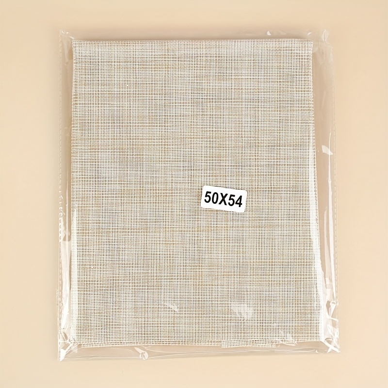 Krustšuvju komplekts uz plastmasas loksnē 18ct, DIY adījums paliktņiem un makiem