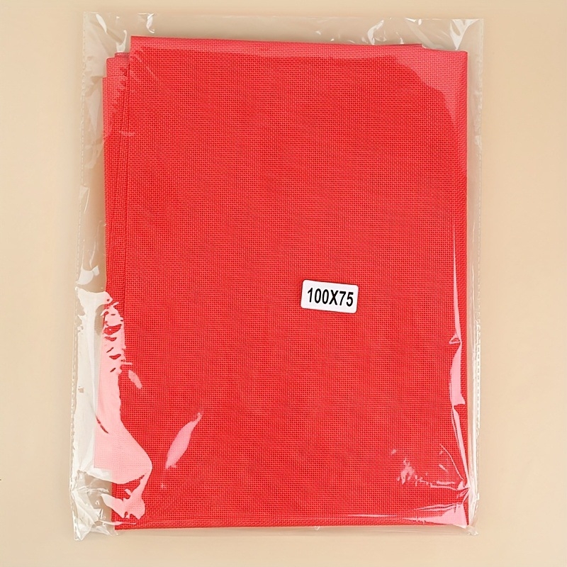 Krustšuvju komplekts uz plastmasas loksnē 18ct, DIY adījums paliktņiem un makiem