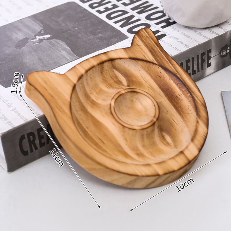 Koka rokassprādžu demonstrēšanas plāksne, moderns minimālisks stils, bez pielāgošanas