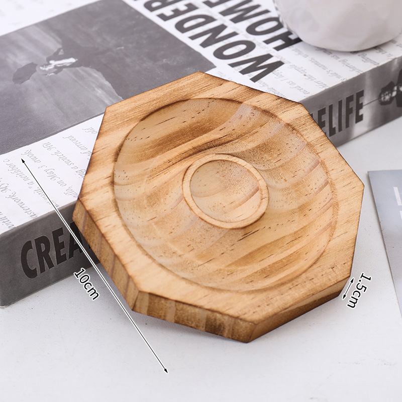 Koka rokassprādžu demonstrēšanas plāksne, moderns minimālisks stils, bez pielāgošanas