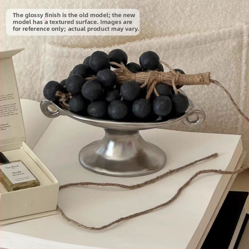 Keramiska aromaterapijas plate ar dubultām rokturām, vintage-retro stils, priekš ieejas un rotaslietu uz galda