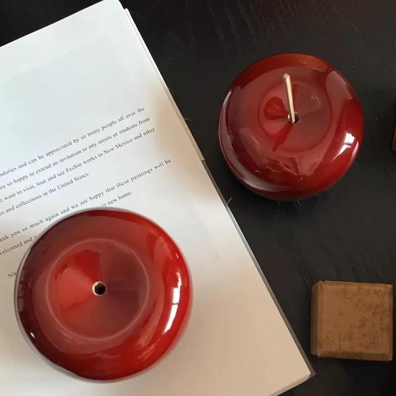 Keramiska aromaterapijas plate ar dubultām rokturām, vintage-retro stils, priekš ieejas un rotaslietu uz galda