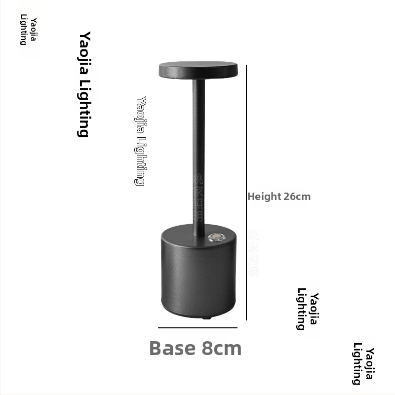 I formos stalinė lempa su geležiniu gaubtu, mygtuko jungiklis, įmontuota baterija, įtampa ≤36V, prekės ženklas Yao family