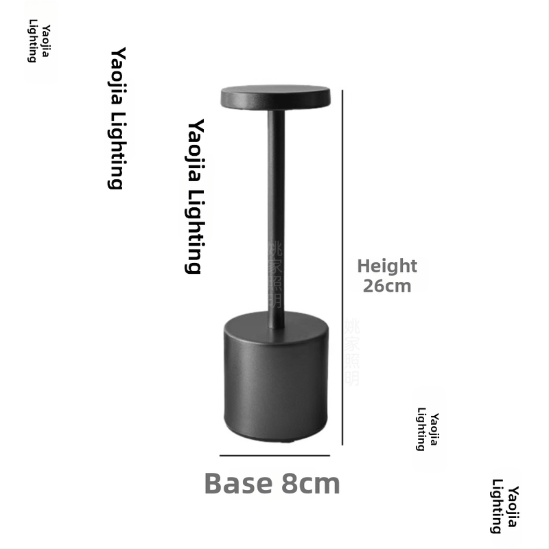 I formos stalinė lempa su geležiniu gaubtu, mygtuko jungiklis, įmontuota baterija, įtampa ≤36V, prekės ženklas Yao family