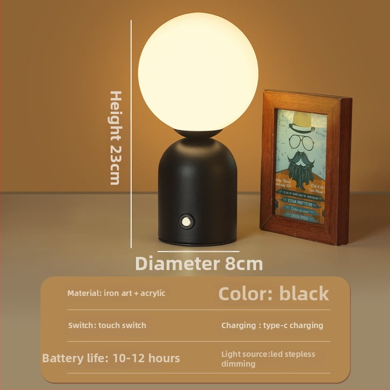 Šiaurės Macaron stalo lempa – atmosferinis apšvietimas barui/kavinei/KTV, metalinis laikiklis, modelis HT-TD1W153, ≤36V, CE sertifikatas