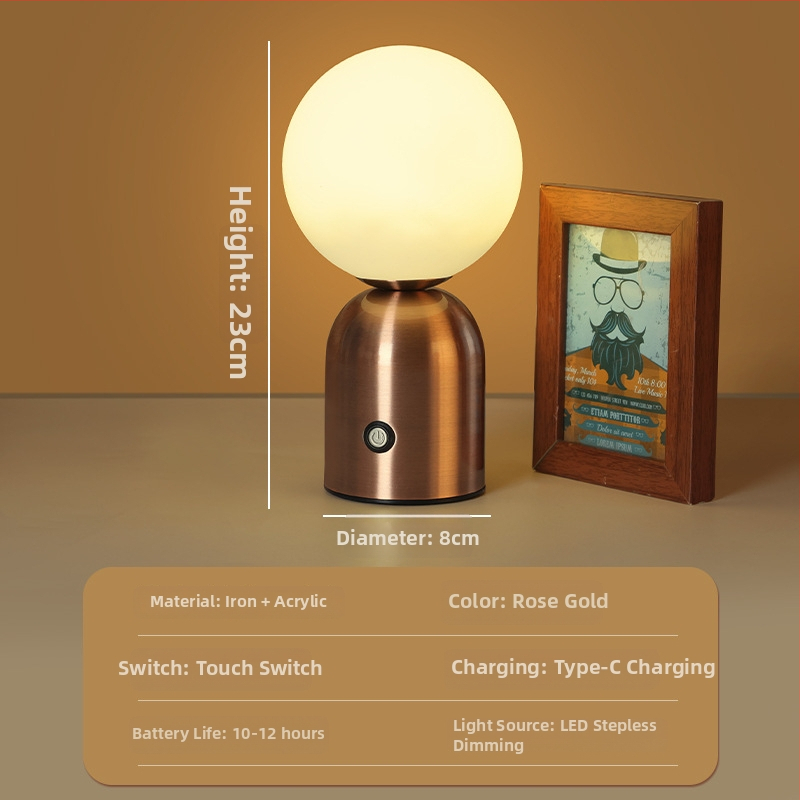 Šiaurės Macaron stalo lempa – atmosferinis apšvietimas barui/kavinei/KTV, metalinis laikiklis, modelis HT-TD1W153, ≤36V, CE sertifikatas