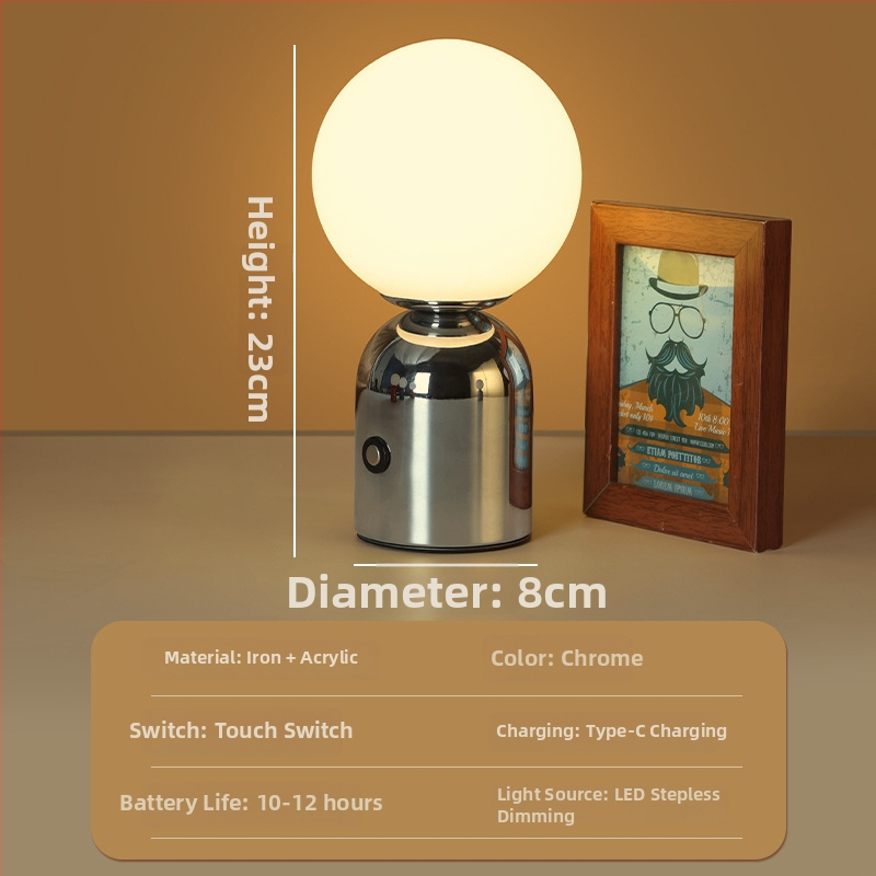 Šiaurės Macaron stalo lempa – atmosferinis apšvietimas barui/kavinei/KTV, metalinis laikiklis, modelis HT-TD1W153, ≤36V, CE sertifikatas