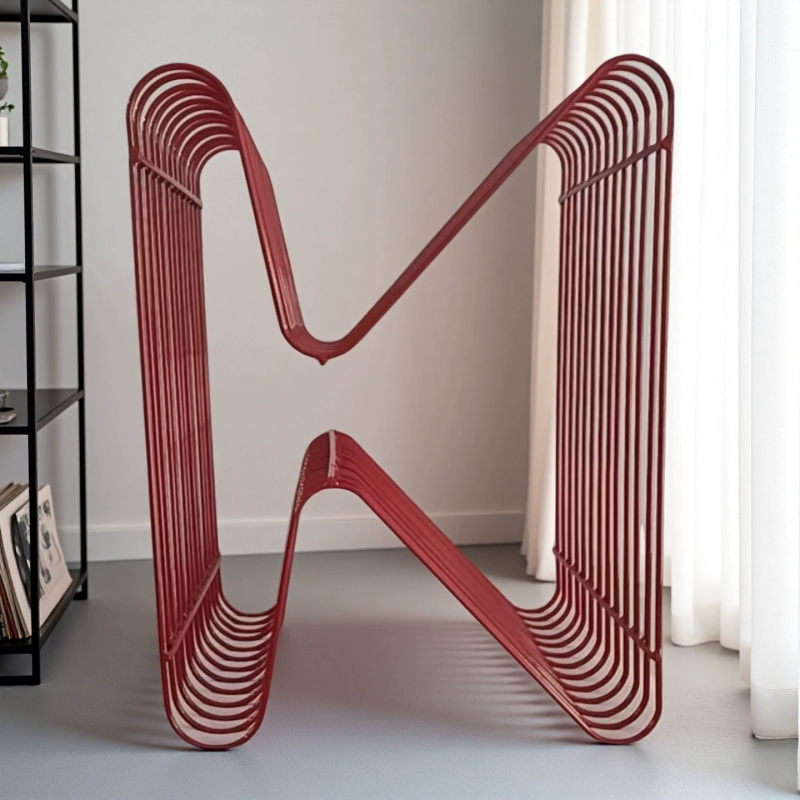 Metāla sānu galdiņš Nordic stilā ar 1 atvilktiņu, no oglekļa tērauda, pārklāts ar izturīgu krāsu, modeļa 14054