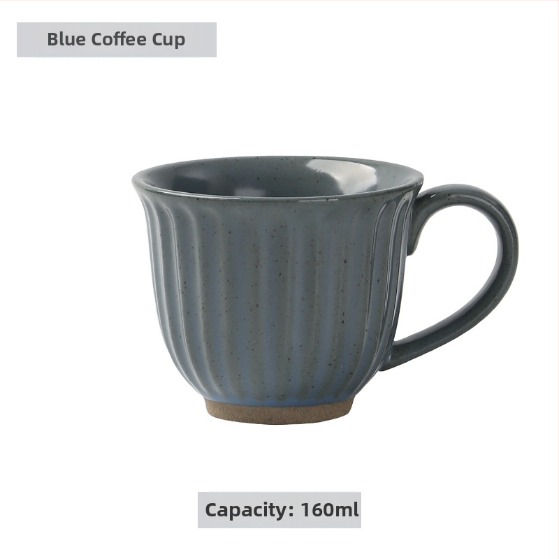 Keramiskas kafijas krūzes un šķīvji komplekts, japāņu stila, ar drukātu logotipu, iespējama personalizācija