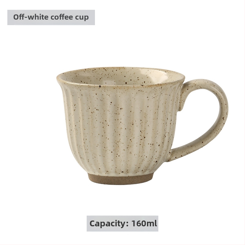 Keramiskas kafijas krūzes un šķīvji komplekts, japāņu stila, ar drukātu logotipu, iespējama personalizācija