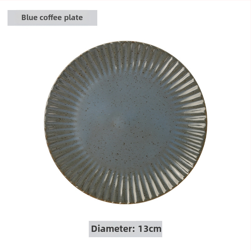 Keramiskas kafijas krūzes un šķīvji komplekts, japāņu stila, ar drukātu logotipu, iespējama personalizācija