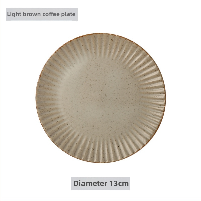 Keramiskas kafijas krūzes un šķīvji komplekts, japāņu stila, ar drukātu logotipu, iespējama personalizācija