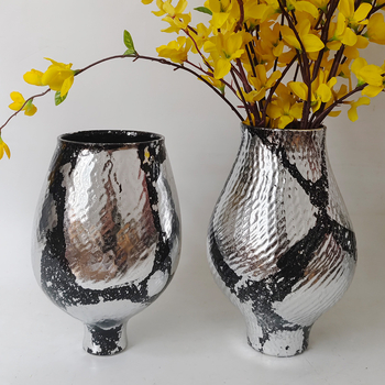 Keramikas vāze ar ķīniešu stilu; materiāls: keramika; kategorija: vāze; stils: ķīniešu.