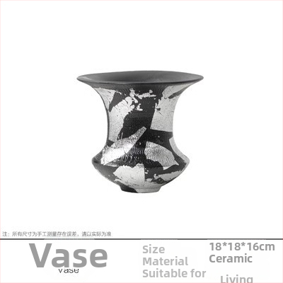 Keramikas vāze ar ķīniešu stilu; materiāls: keramika; kategorija: vāze; stils: ķīniešu.