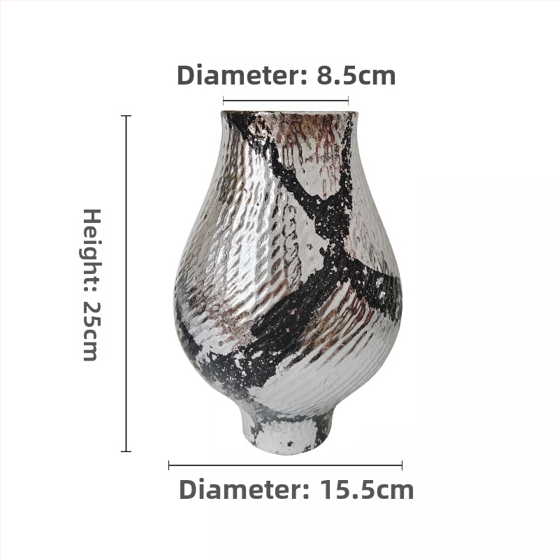 Keramikas vāze ar ķīniešu stilu; materiāls: keramika; kategorija: vāze; stils: ķīniešu.