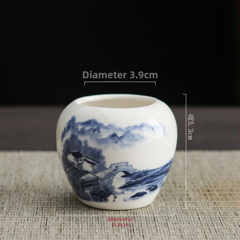 Porcelāna vāze ķīniešu stilā uz galda; Materiāls: porcelāns; Kategorija: vāze; Iepakojums: kartona iepakojums; Dāvanas gadījumi: kāzas, dzimšanas diena, izlaidums, pārvākšanās