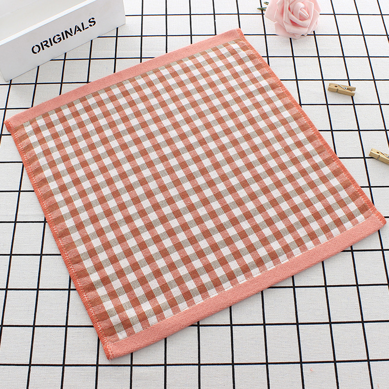 Japāņu kokvilnas gaužas kvadrātveida dvielis ar karu un svītrām, biezs un absorbējošs (dzija: 32s; Materiāls: kokvilna; Audums: Jacquard; Svars: 50 g; Sērija: Japāņu Vienkāršā)