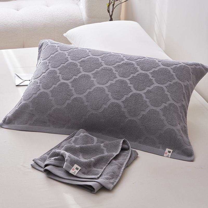 Set navlaka za jastuk za muškarce, 100% pamuk terry, protuklizno