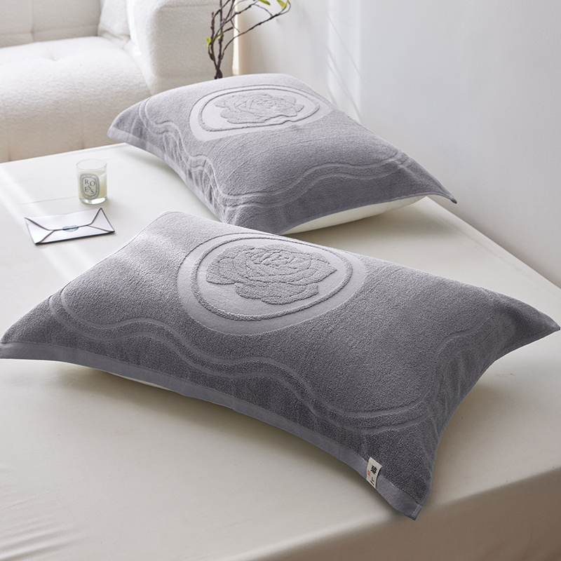 Set navlaka za jastuk za muškarce, 100% pamuk terry, protuklizno