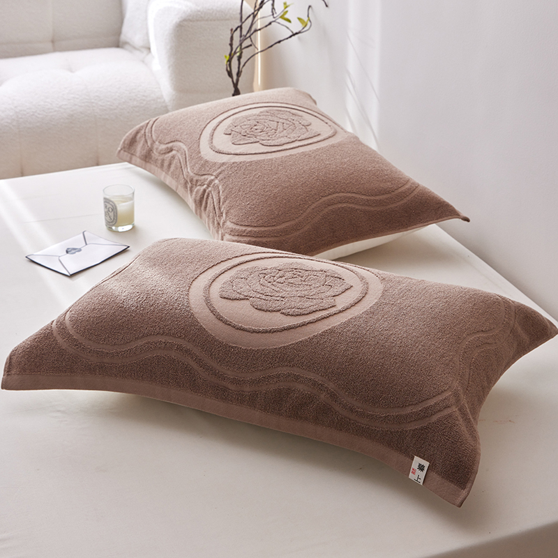 Set navlaka za jastuk za muškarce, 100% pamuk terry, protuklizno